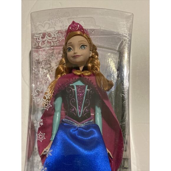 Mattel Frozen Anna of Arendelle Doll New 11" - Picture 2 of 3